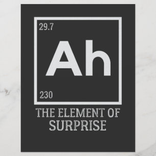 Ah das Element der Überraschungen