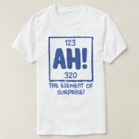 Ah das Element des Spaßes der überraschenden Chemi