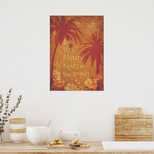 Ah, diese Mistery Nights in den Tropen... Poster