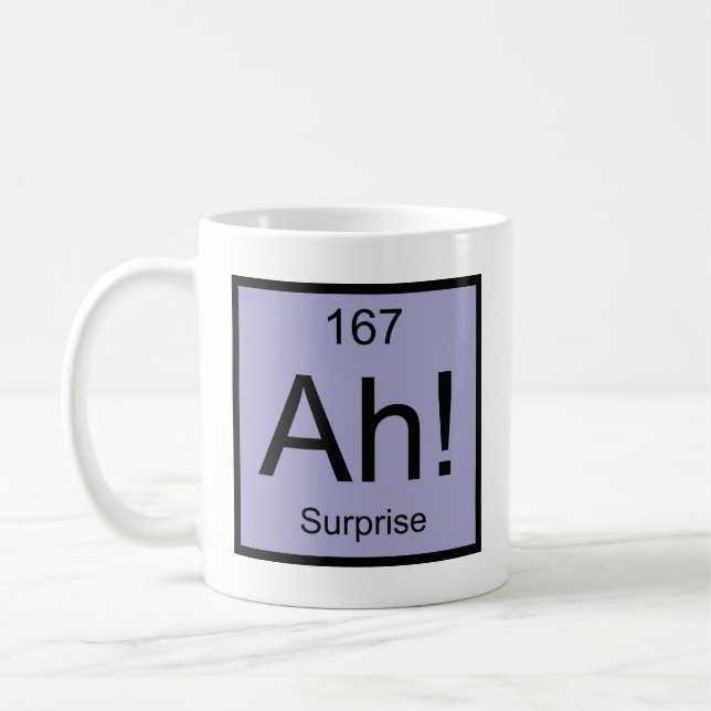 Ah! Element der Tasse des Überraschungskaffees (Links)