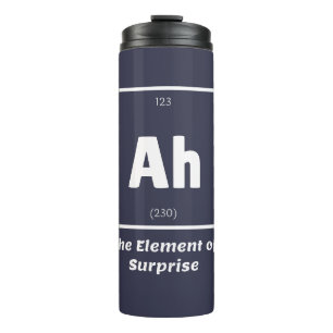 Ah Element der überraschenden Chemie-Wissenschaft Thermosbecher