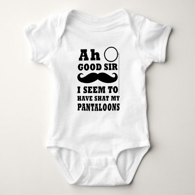 Ah Good Sir Baby Strampler (Vorderseite)