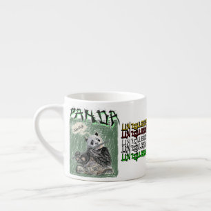 Äh-Huh Panda Espressotasse