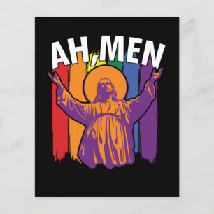 Ah Männer LGBT Gay Pride Jesus Peace