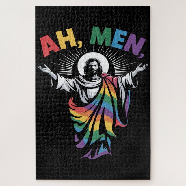 Ah Männer Lustiger LGBT Gay Pride (Vertikal)