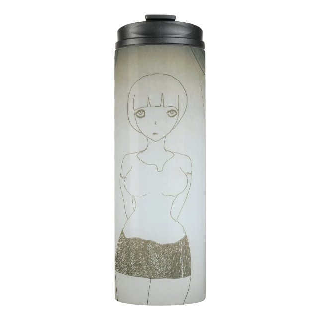 ah melissa, was will du? thermosbecher (Vorderseite)