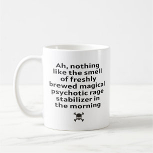Ah, nichts wie der Geruch von frisch gebrüht Kaffeetasse
