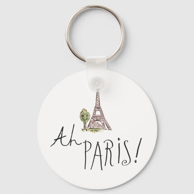 Ah Paris! Kostenvoranschlag | Mit Effiel Tower Schlüsselanhänger (Vorderseite)