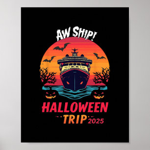 Ah Schiff Halloween Reise 2025 Familienkreuzfahrt Poster