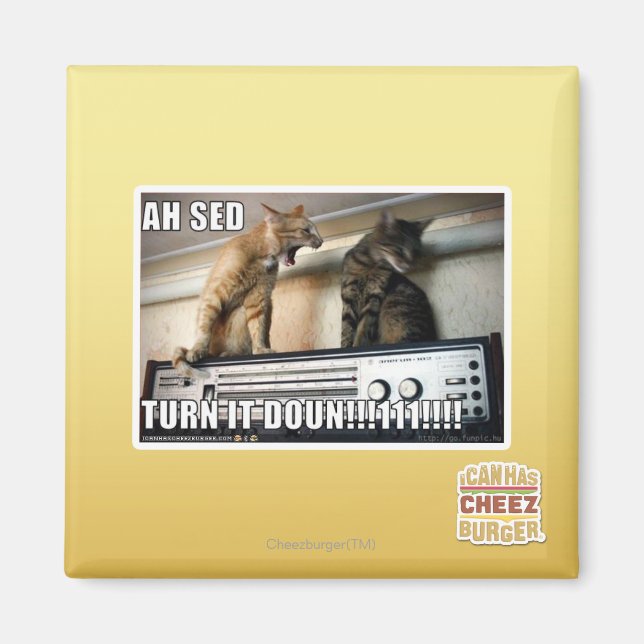 Ah Sed Dreh es ab! Magnet (Vorne)