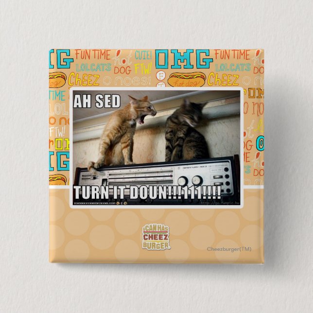 Ah Sed-Drehung es unten!! Button (Vorderseite)