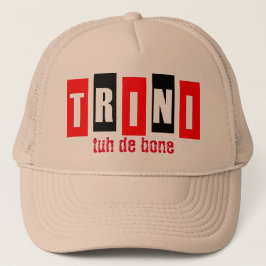 Ah Trini (tuh de bone) Hat Truckerkappe