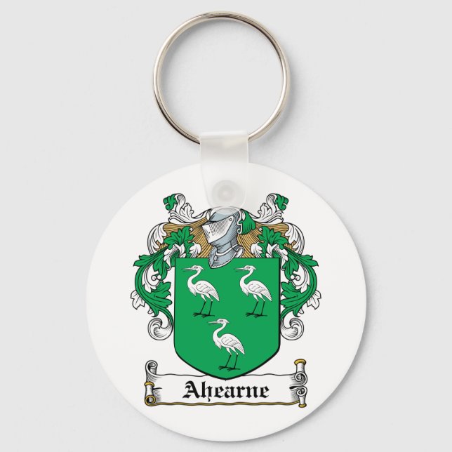 Ahearne Familienwappen Schlüsselanhänger (Vorderseite)