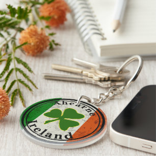 Ahearne Gold Trimmed Shamrock personnalisé