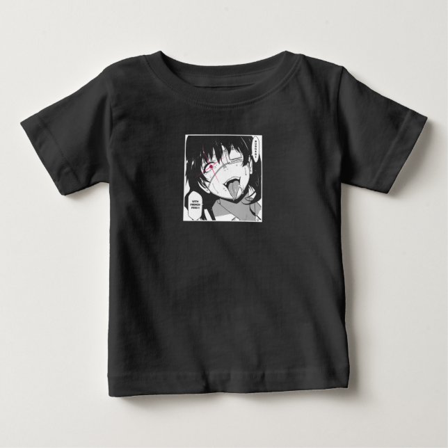 Ahegao T Shirt nurse costume face Anime Funny (Vorderseite)