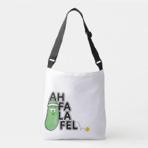 Ahfalafel Pickleball Cross Body Tote Bag