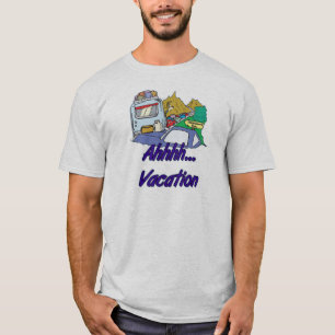 Ahh Vacation Camping T-Shirt