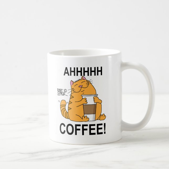 Ahhh Coffee Kaffeetasse (Rechts)