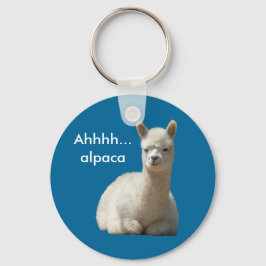 Ahhhh Alpaca Schlüsselanhänger