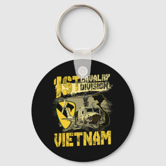 Ähm1 Huey Helicopter 1st Cavalry Division Vietnam  Schlüsselanhänger