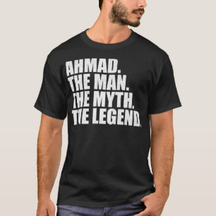 Ahmad Ahmad Name Ahmad Vorname T-Shirt