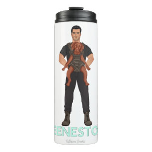 Ahmed und Nemi  Thermosbecher