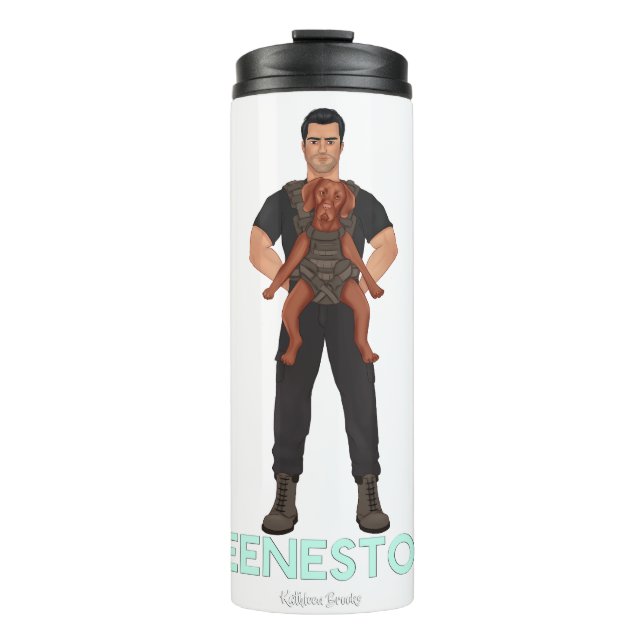 Ahmed und Nemi  Thermosbecher (Vorderseite)