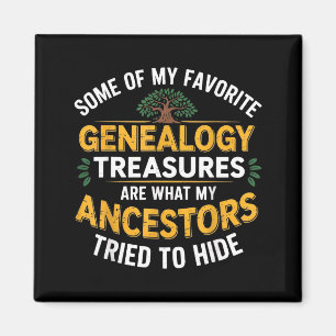 Ahnenforschung Schätze Genetischer Genealoge Vorfa Magnet