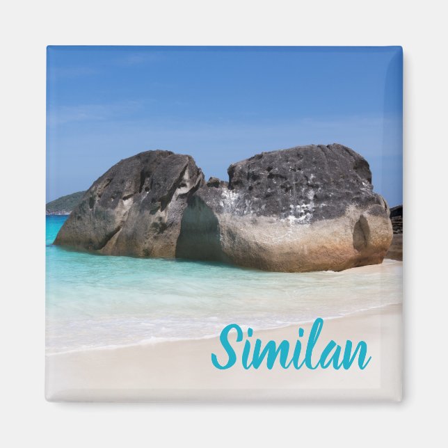 Ähnlicher Strand Andaman Sea Phuket Thailand Gesch Magnet (Vorne)