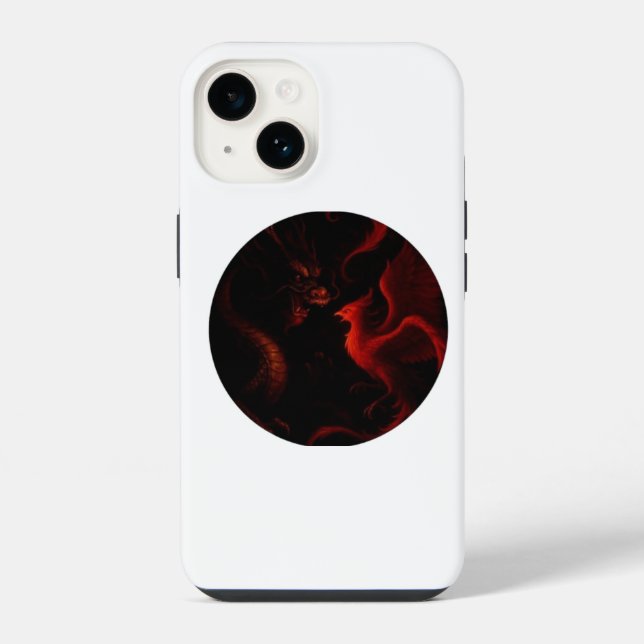 Ähnliches Gehäusedesign iPhone 14 Hülle (Rückseite)