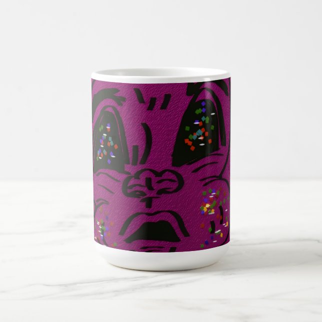 Ahnungsloser Hase Becher Kaffeetasse (Mittel)