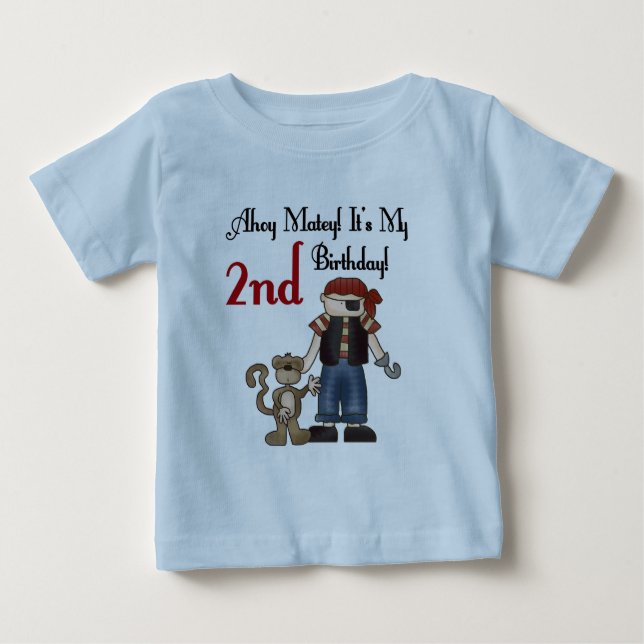 Ahoi kameradschaftlicher Piraten-2. Baby T-shirt (Vorderseite)