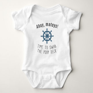 Ahoi Mateys! Zeit, die gekackteplattform Baby Strampler