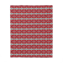 Ahorn-Blatt-Fleece-Decke