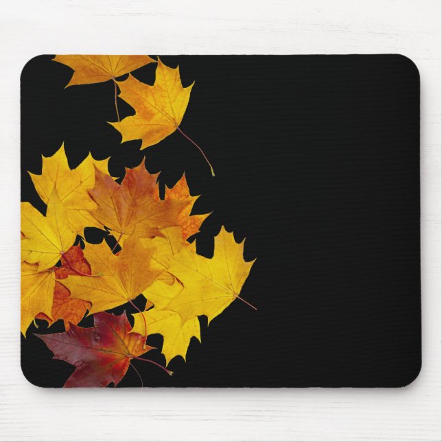 Ahorn-Blätter Mousepad (Vorne)