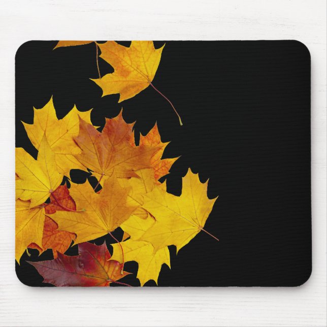 Ahorn-Blätter Mousepad (Vorne)