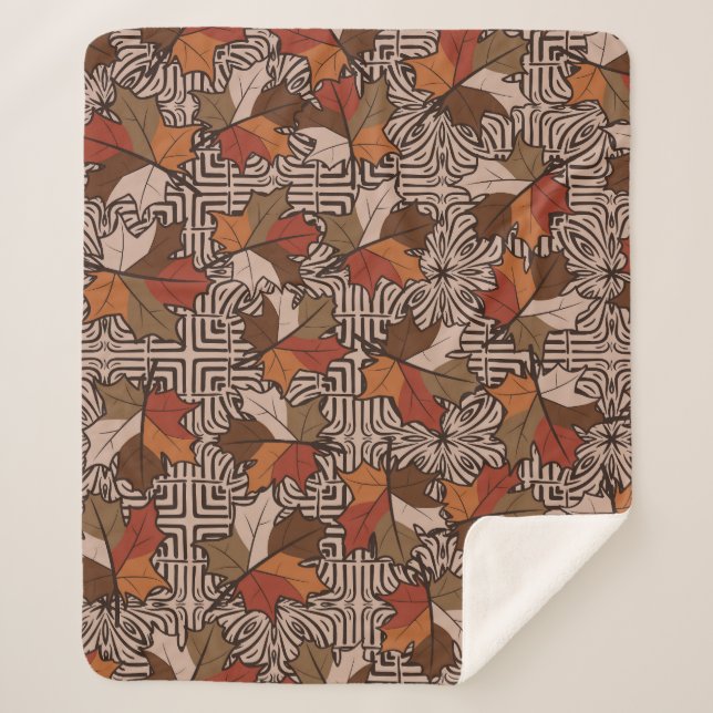 Ahorn-Blätter Vierfinger-Blume Sherpadecke (Vorderseite)