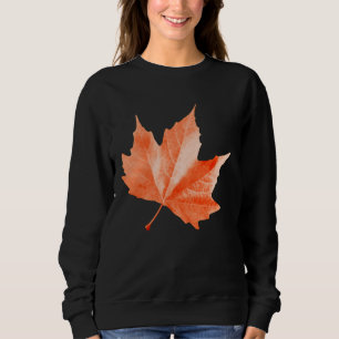 Ahorn-Herbstblatt Sweatshirt