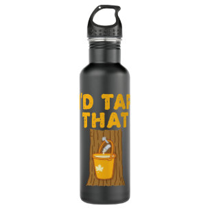 Ahornbaum, den ich Gestochen hatte, Zucker Edelstahlflasche