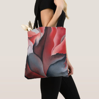 Ahornblatt abstrakt Georgia O'Keeffe Tasche