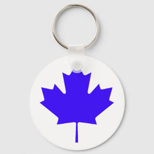 Ahornblatt BlueTransp die MUSEUM Zazzle Geschenke Schlüsselanhänger