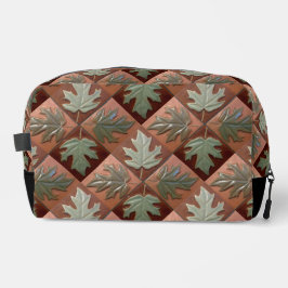 Ahornblatt Dopp-Tasche Druck Schnitt Nähtasche Waschbeutel