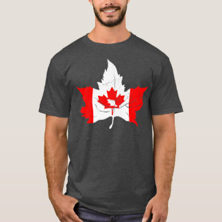 Ahornblatt Kanadische Flagge Canada Day 2023   T-Shirt