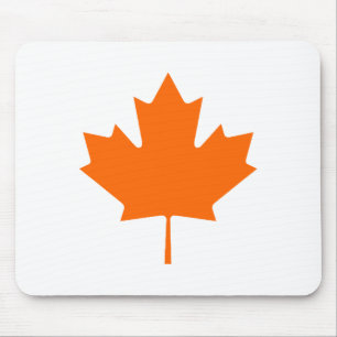 Ahornblatt OrangeBrTransp die MUSEUM Zazzle Gesche Mousepad