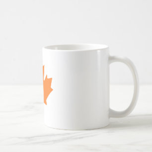 Ahornblatt OrangeBrTransp die MUSEUM Zazzle Kaffeetasse