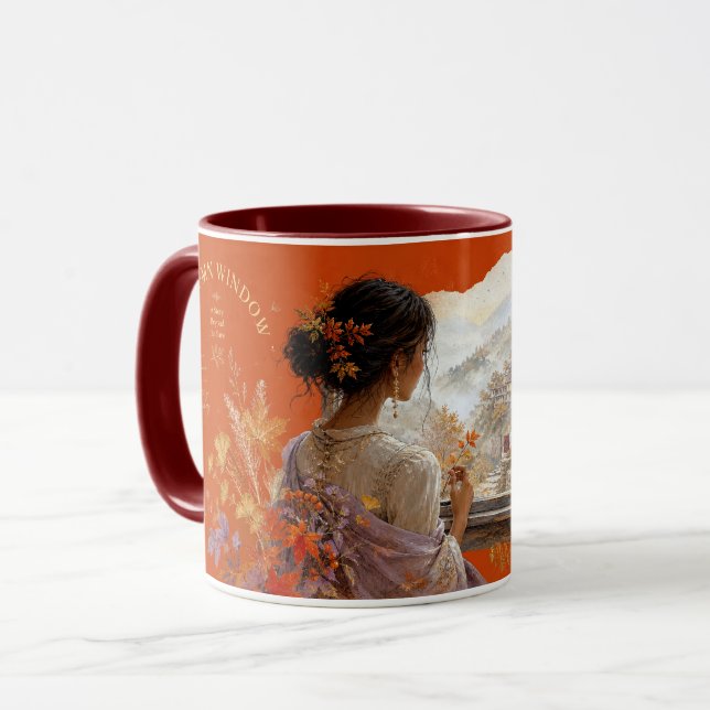 Ahornblatt Tasse (Vorderseite Links)
