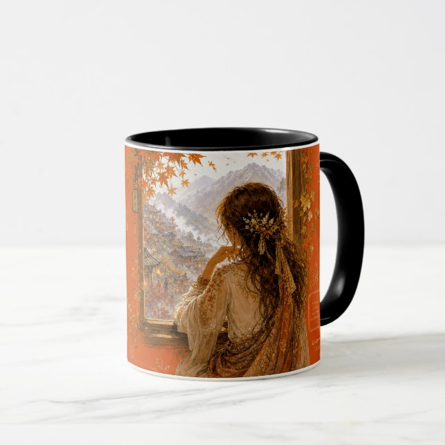 Ahornblatt Tasse (VorderseiteRechts)
