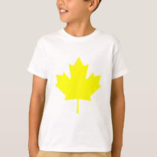 Ahornblatt YellowTransp die MUSEUM Zazzle T-Shirt