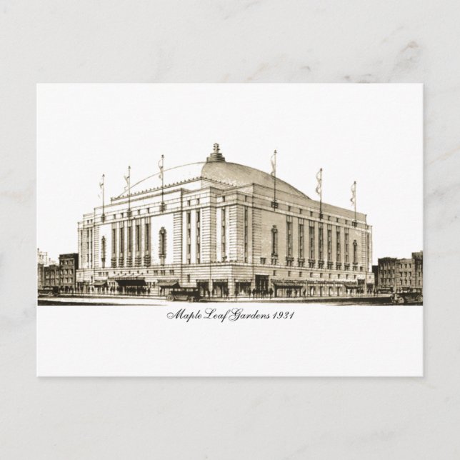 Ahornblättergarten 1931 postkarte (Vorderseite)