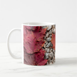 Ahornblättern im kanadischen Stil Kaffeetasse